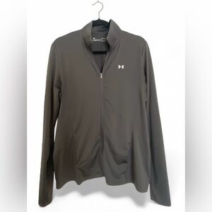 Under Armour Charcoal Full-Zip Jacket